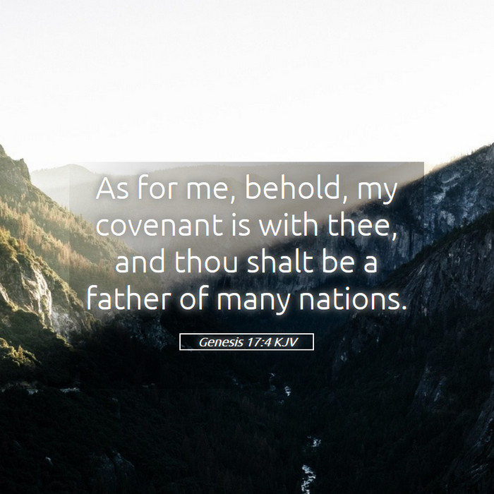 Genesis 17:4 KJV Bible Study