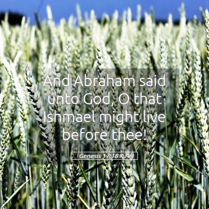 Genesis 17:18 KJV Bible Study