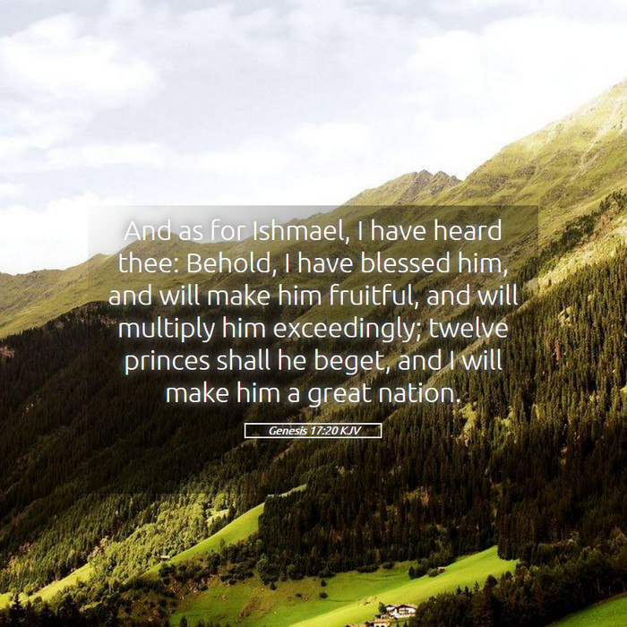 Genesis 17:20 KJV Bible Study