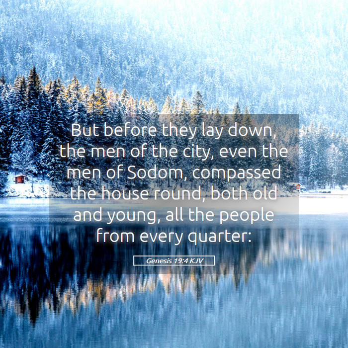 Genesis 19:4 KJV Bible Study