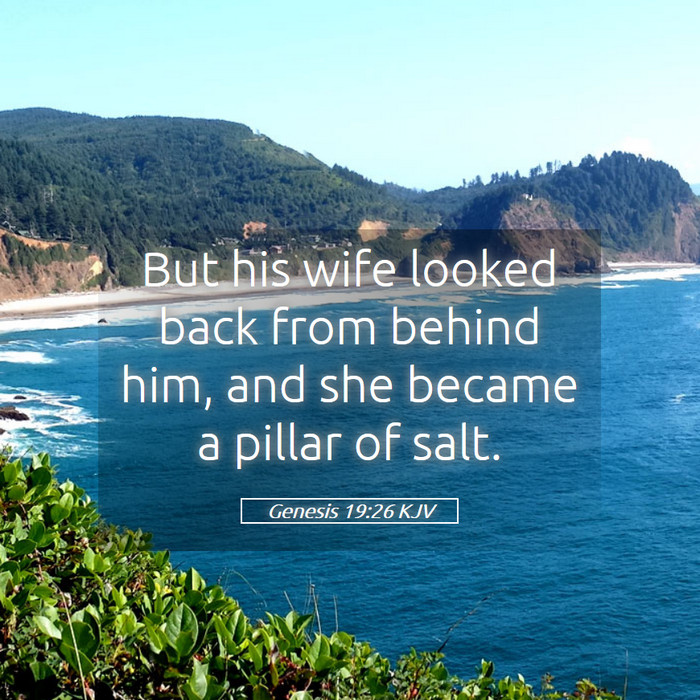 Genesis 19:26 KJV Bible Study