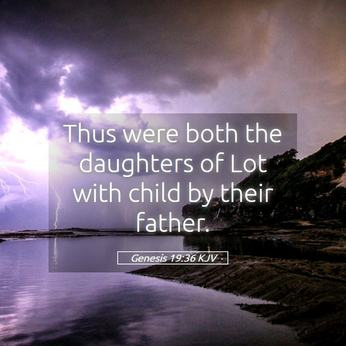 Genesis 19:36 KJV Bible Study