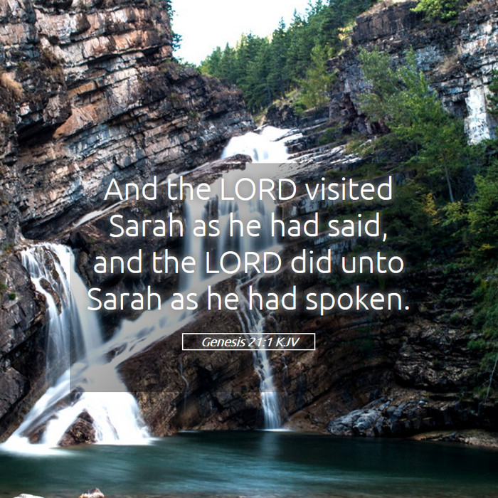 Genesis 21:1 KJV Bible Study