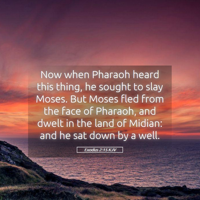 Exodus 2:15 KJV Bible Study