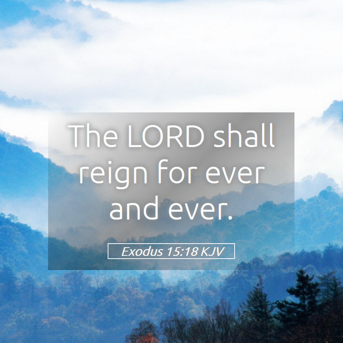 Exodus 15:18 KJV Bible Study