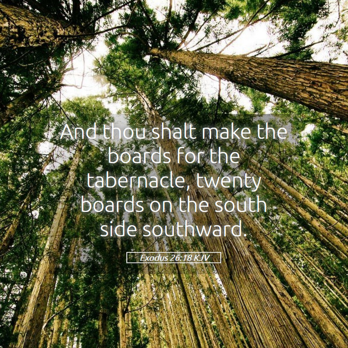 Exodus 26:18 KJV Bible Study