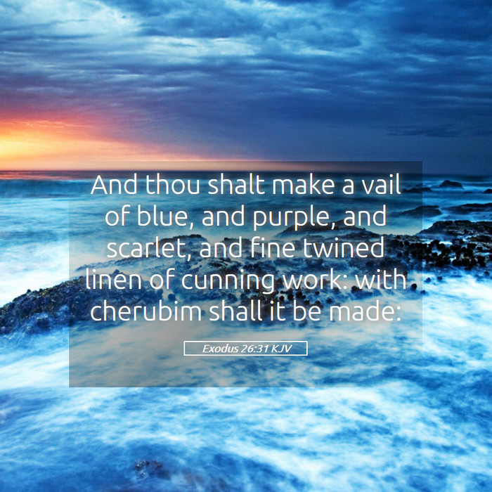 Exodus 26:31 KJV Bible Study