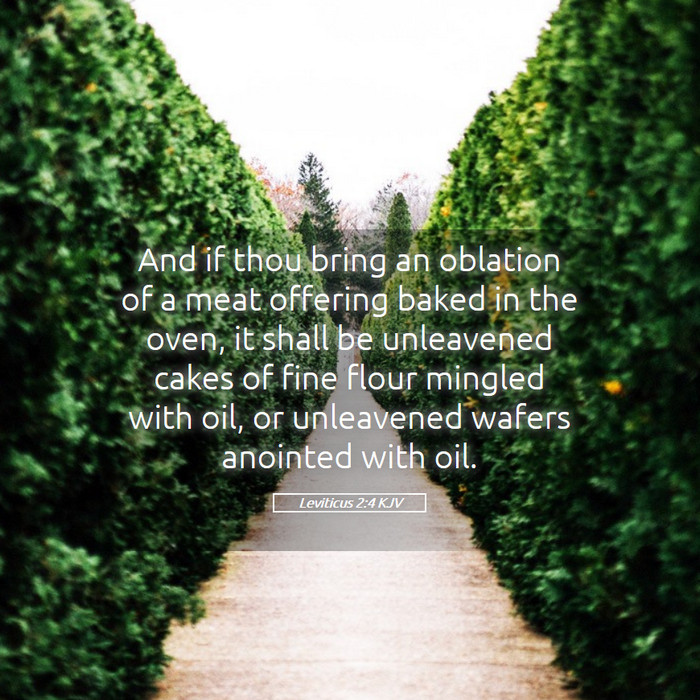 Leviticus 2:4 KJV Bible Study
