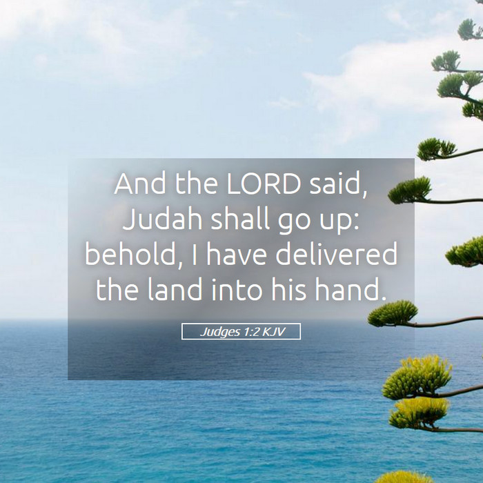 Judges 1:2 KJV Bible Study