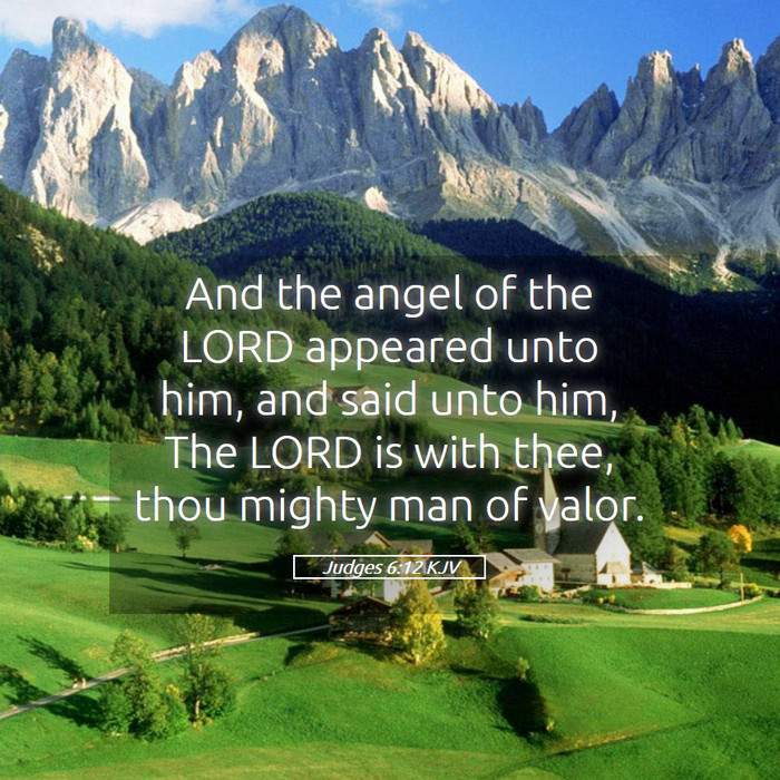 Judges 6:12 KJV Bible Study