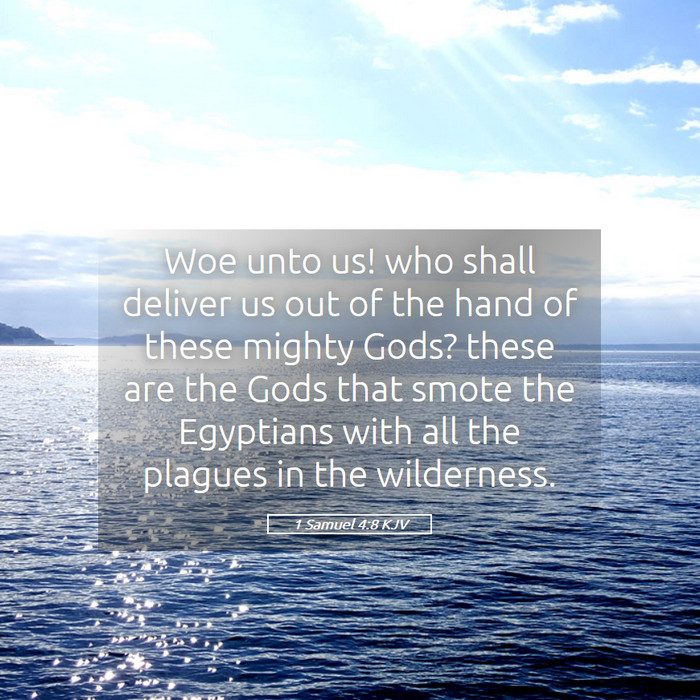 1 Samuel 4:8 KJV Bible Study