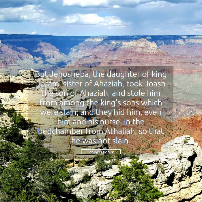 2 Kings 11:2 KJV Bible Study