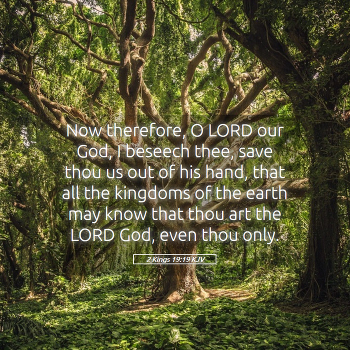 2 Kings 19:19 KJV Bible Study