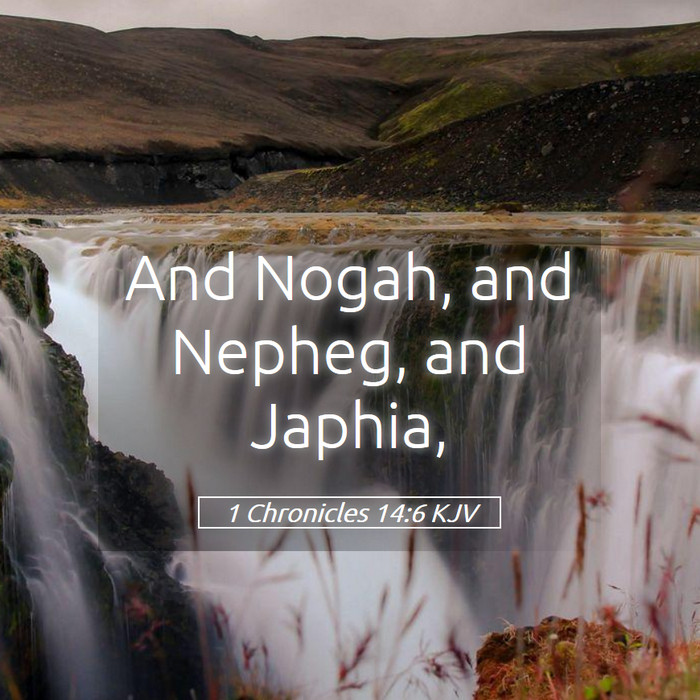 1 Chronicles 14:6 KJV Bible Study