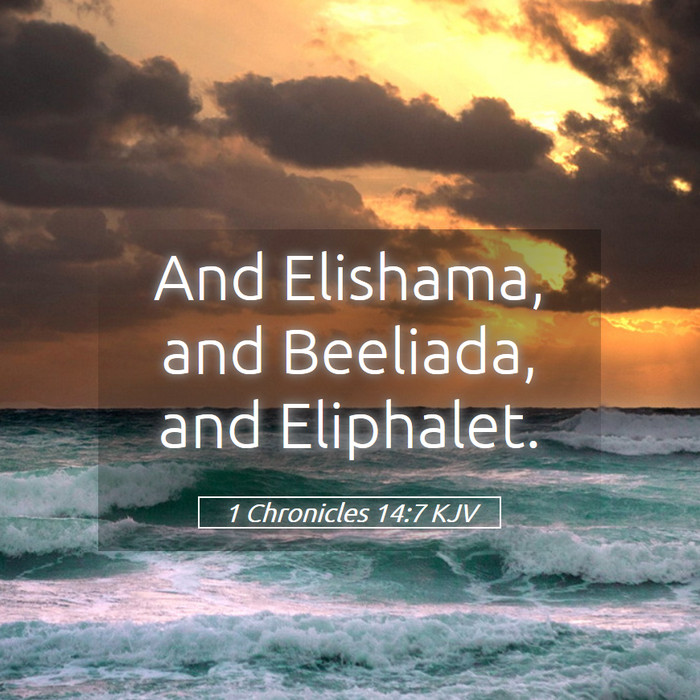 1 Chronicles 14:7 KJV Bible Study