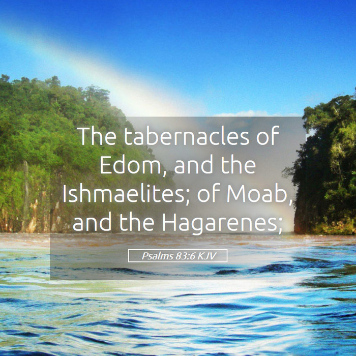 Psalms 83:6 KJV Bible Study