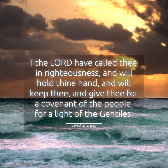 Isaiah 42:6 KJV Bible Study