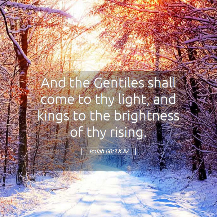 Isaiah 60:3 KJV Bible Study