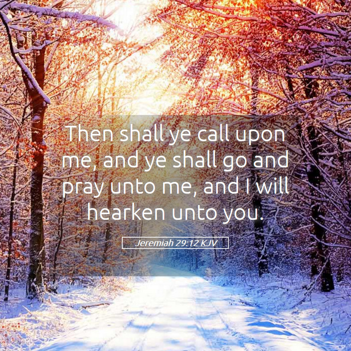 Jeremiah 29:12 KJV Bible Study