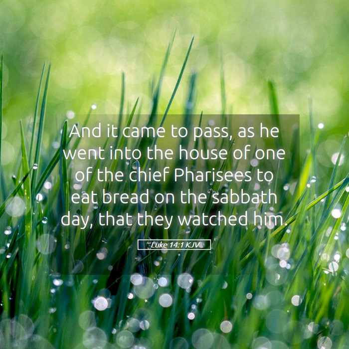 Luke 14:1 KJV Bible Study