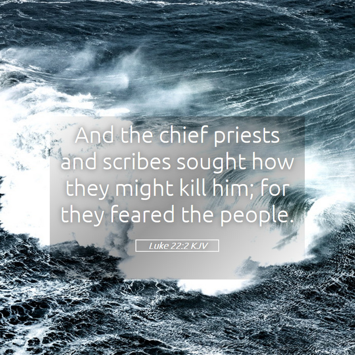 Luke 22:2 KJV Bible Study
