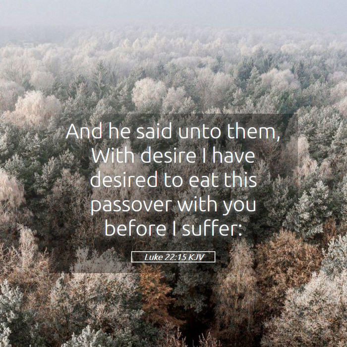 Luke 22:15 KJV Bible Study