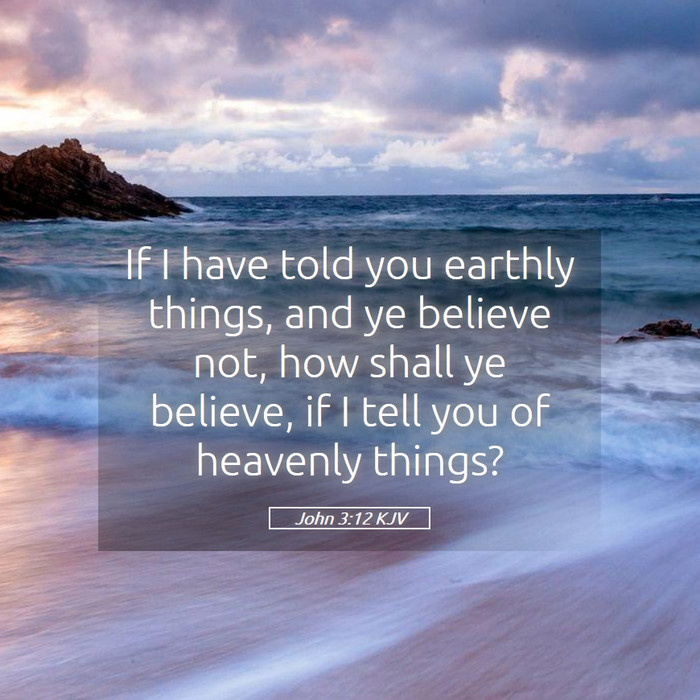 John 3:12 KJV Bible Study
