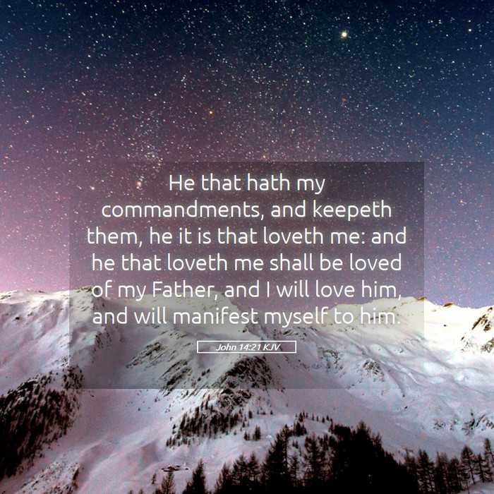 John 14:21 KJV Bible Study