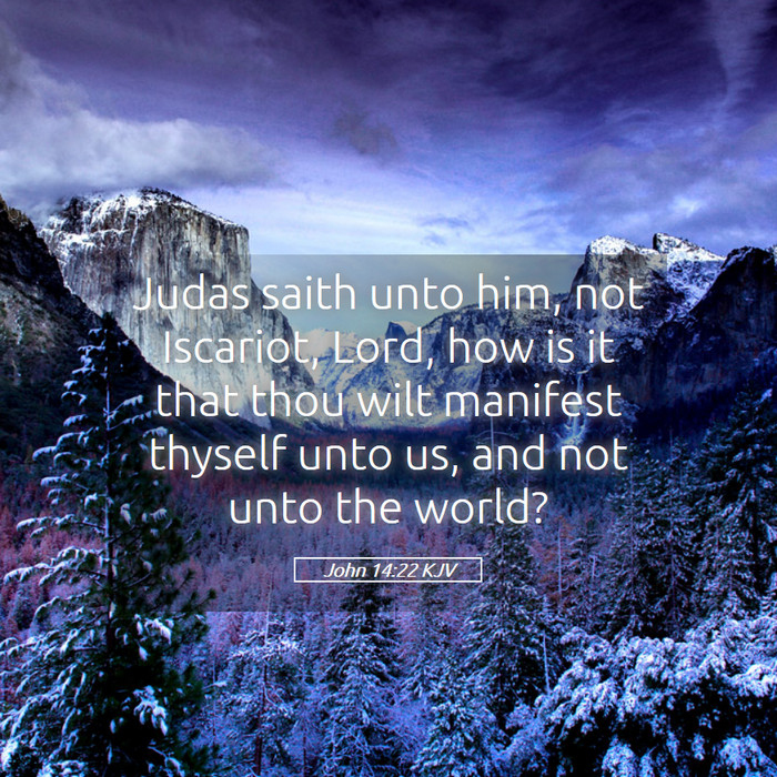 John 14:22 KJV Bible Study