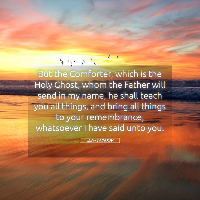 John 14:26 KJV Bible Study