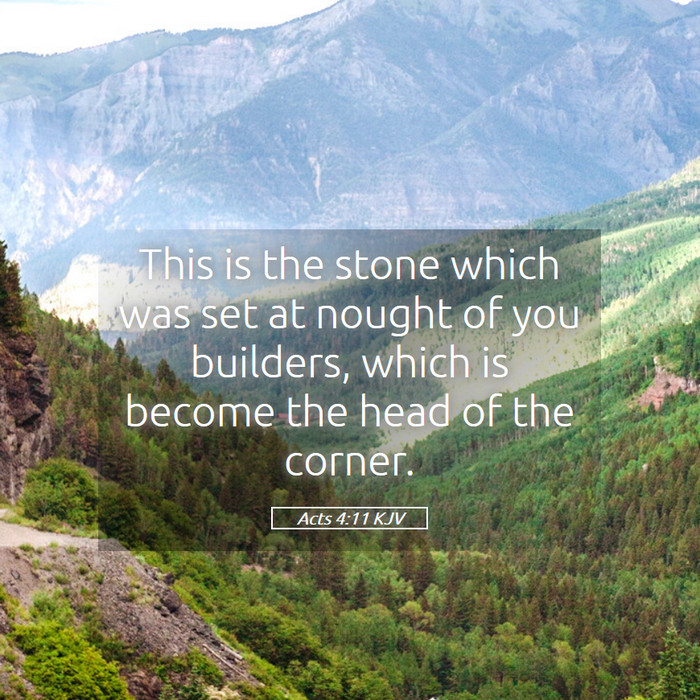 Acts 4:11 KJV Bible Study