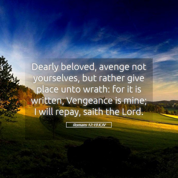 Romans 12:19 KJV Bible Study