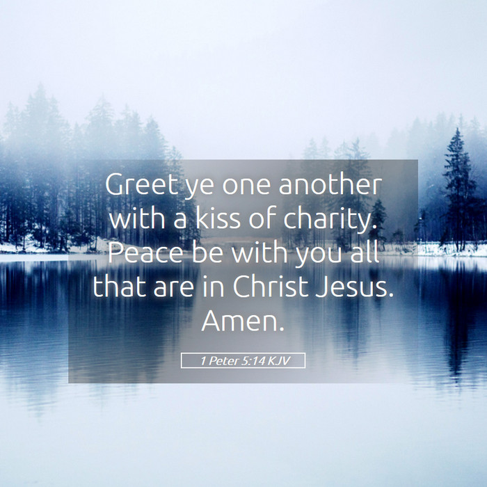 1 Peter 5:14 KJV Bible Study