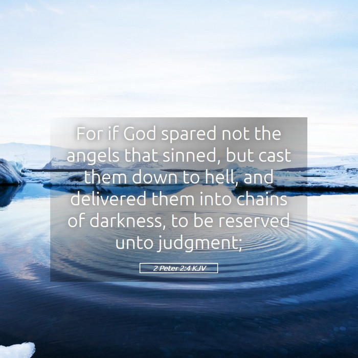 2 Peter 2:4 KJV Bible Study